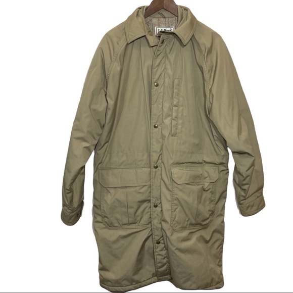 Vintage L.L. bean mens MT medium tall wool lined parka - Picture 1 of 16